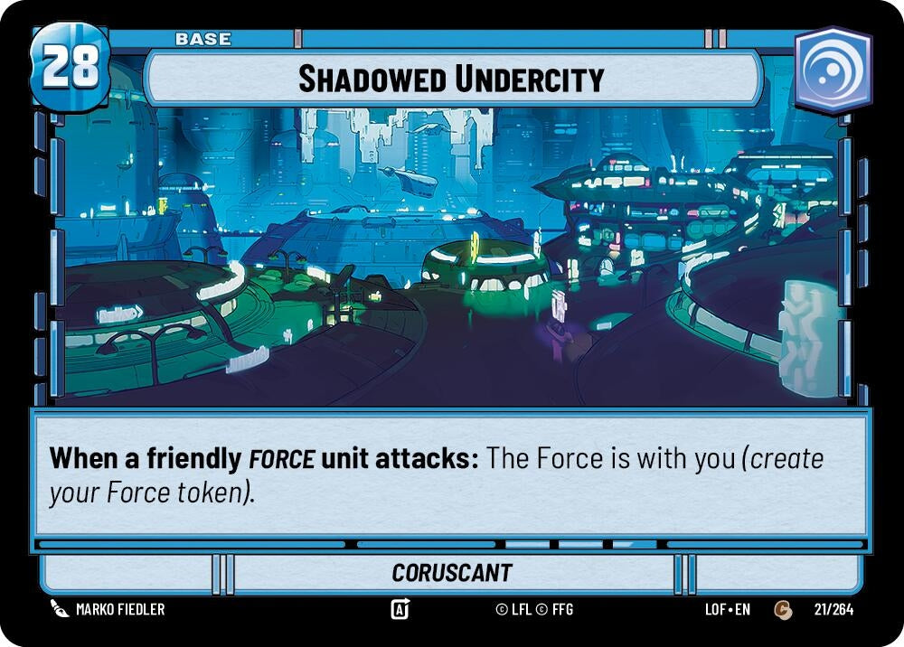 Shadowed Undercity // Shield (021/264 // T02/T03) (LOF)