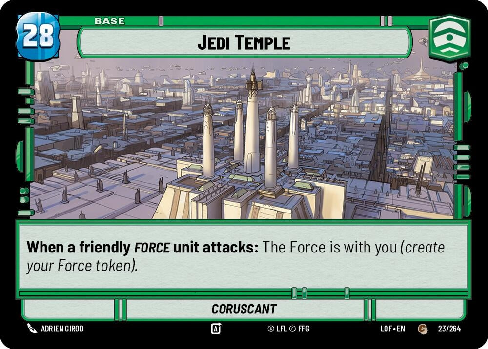 Jedi Temple // Shield (023/264 // T02/T03) (LOF)