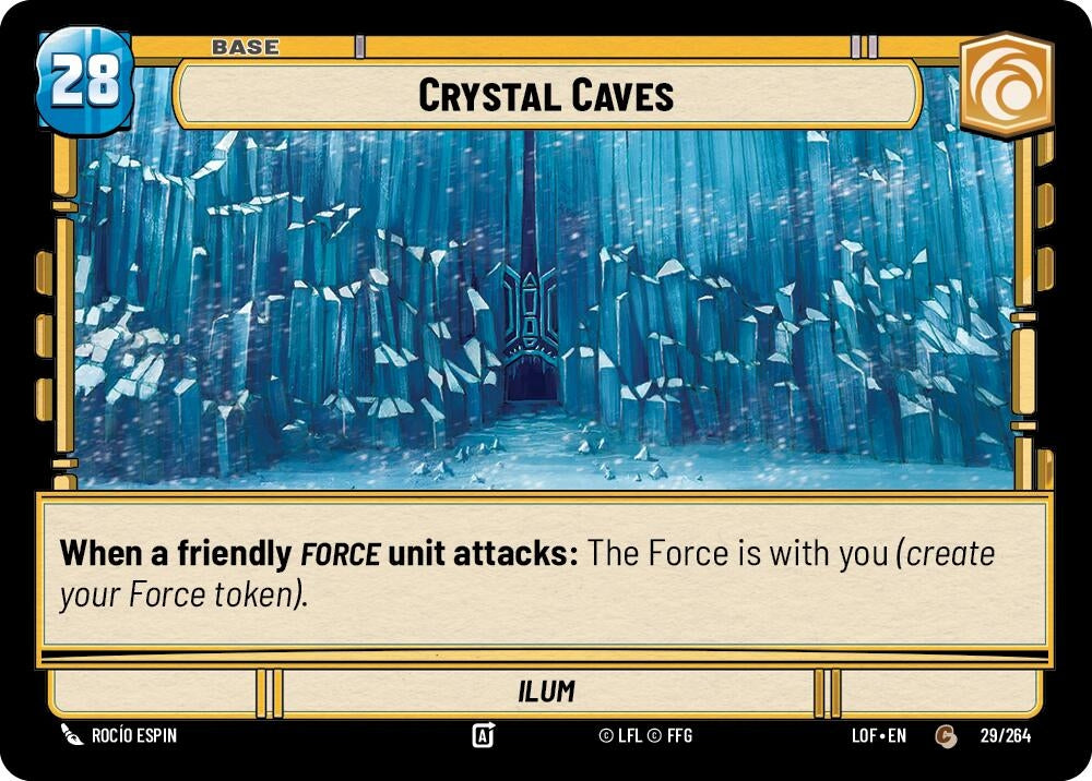 Crystal Caves // Shield (029/264 // T02/T03) (LOF)