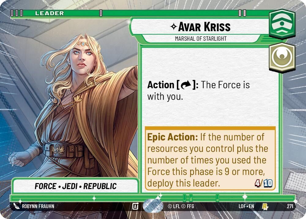 Avar Kriss - Marshal of Starlight (Hyperspace) (271) (LOF)