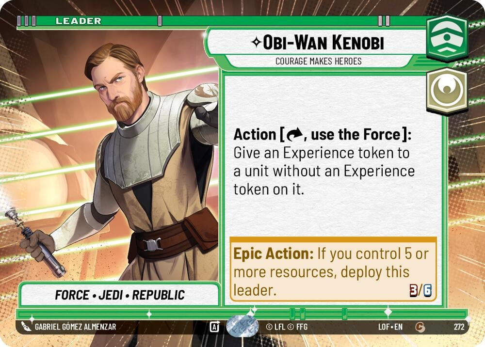 Obi-Wan Kenobi - Courage Makes Heroes (Hyperspace) (272) (LOF)