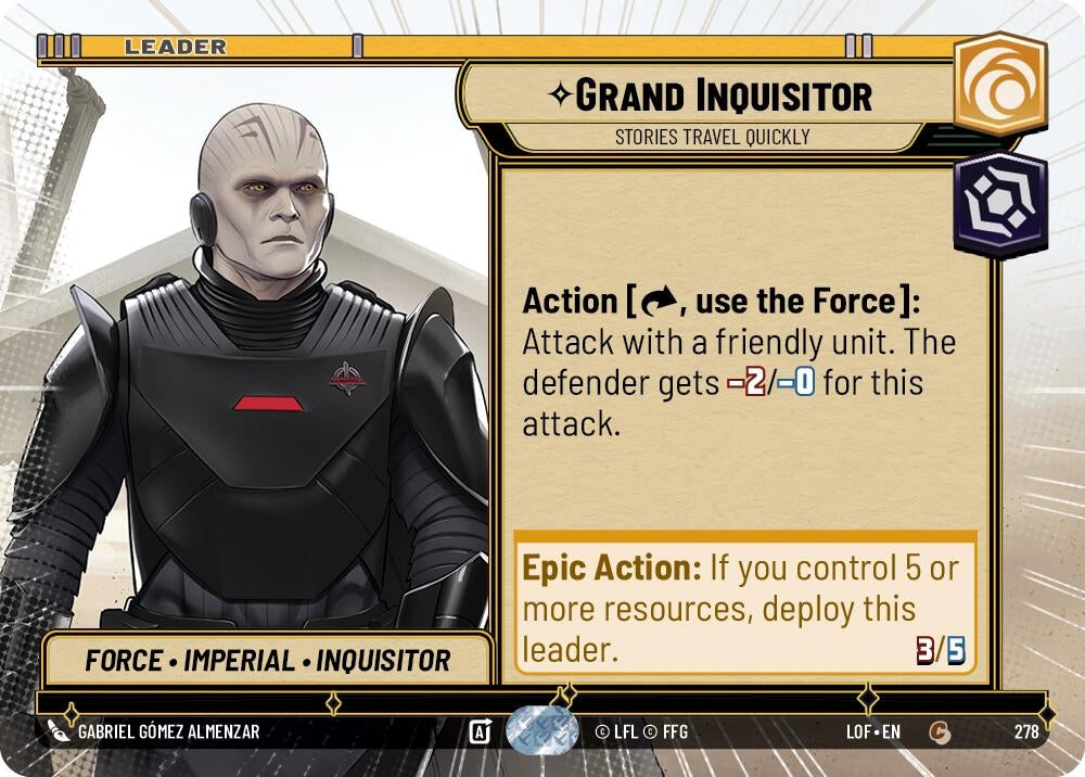 Grand Inquisitor - Stories Travel Quickly (Hyperspace) (278) (LOF)