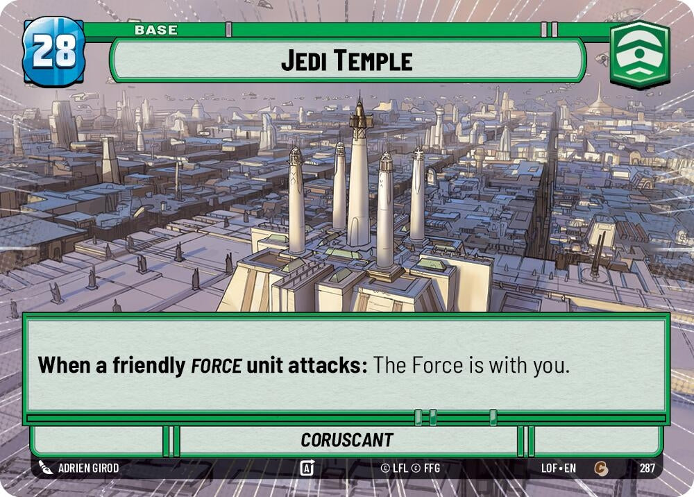 Jedi Temple // Force (Hyperspace) (287 // T04) (LOF)