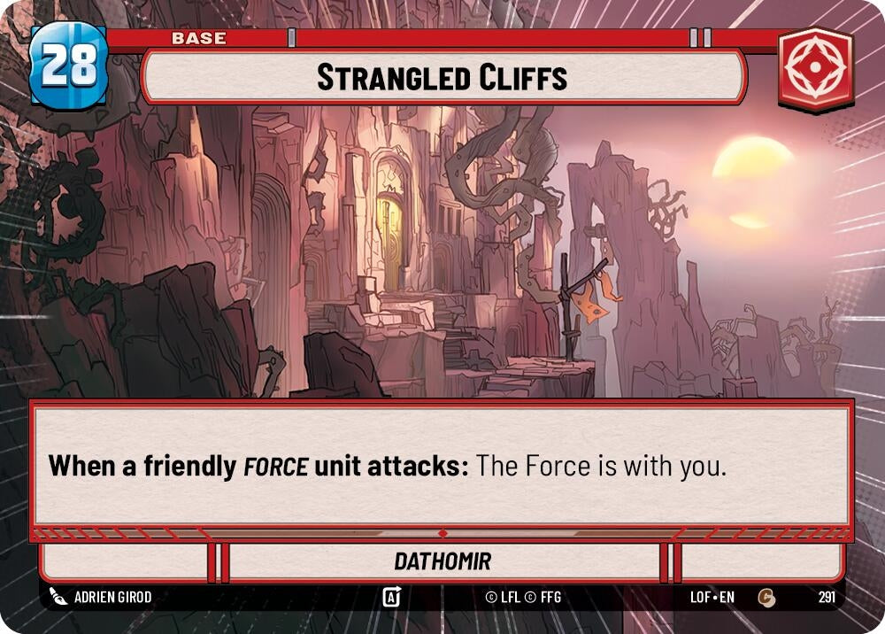 Strangled Cliffs // Force (Hyperspace) (291 // T04) (LOF)
