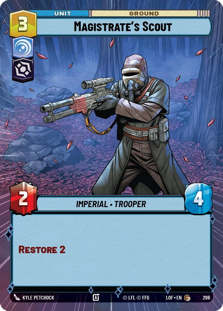 Image for Magistrate's Scout (Hyperspace) (296) (LOF) - Star Wars: Unlimited