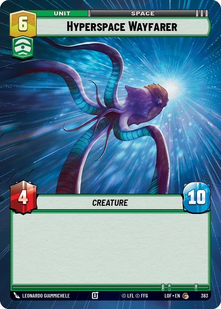 Image for Hyperspace Wayfarer (Hyperspace) (383) (LOF) - Star Wars: Unlimited