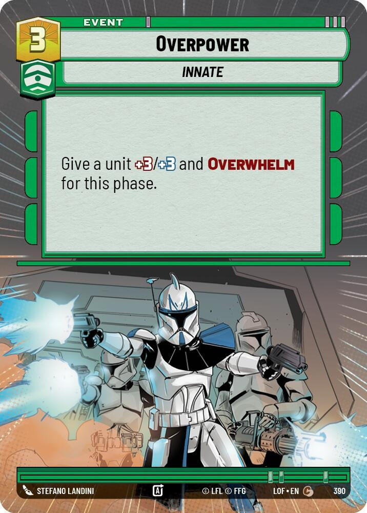 Overpower (Hyperspace) (390) (LOF)