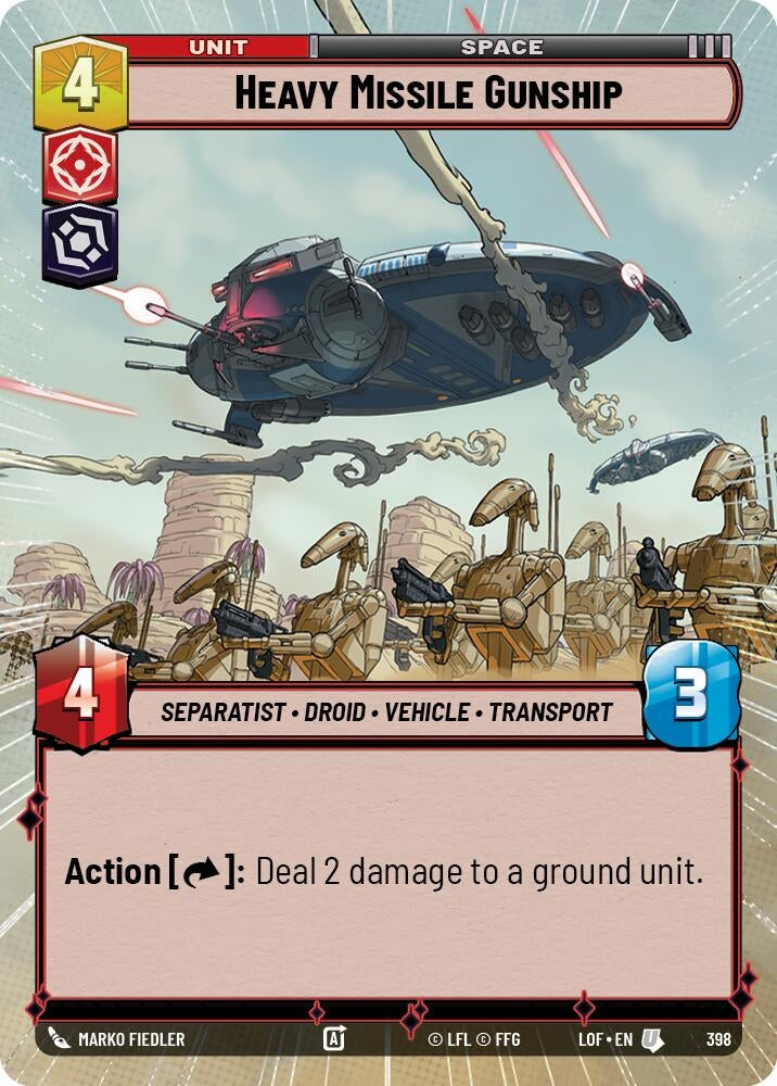 Heavy Missile Gunship (Hyperspace) (398) (LOF)