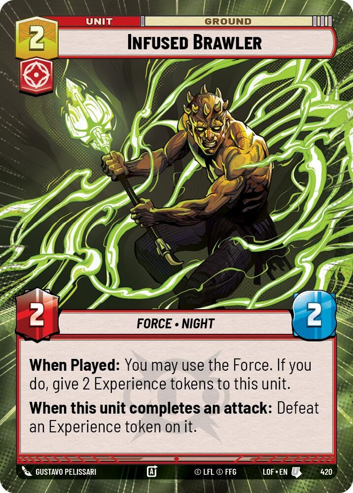 Image for Infused Brawler (Hyperspace) (420) (LOF) - Star Wars: Unlimited