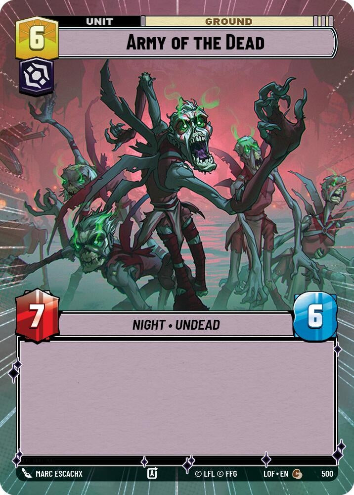 Army of the Dead (Hyperspace) (500) (LOF)