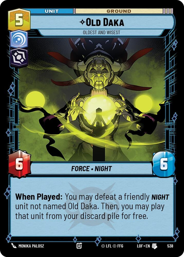 Old Daka - Oldest and Wisest (Foil) (538) (LOF)