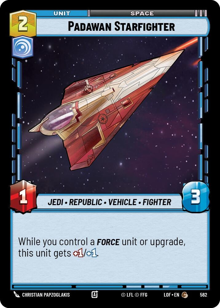 Padawan Starfighter (Foil) (562) (LOF)