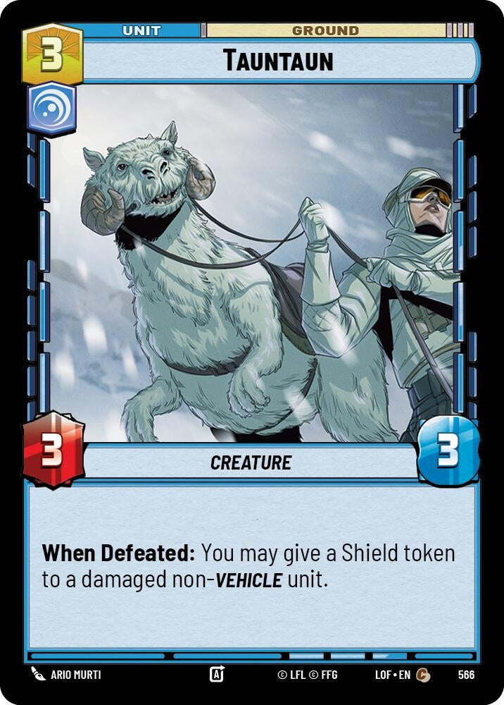 Tauntaun (Foil) (566) (LOF)