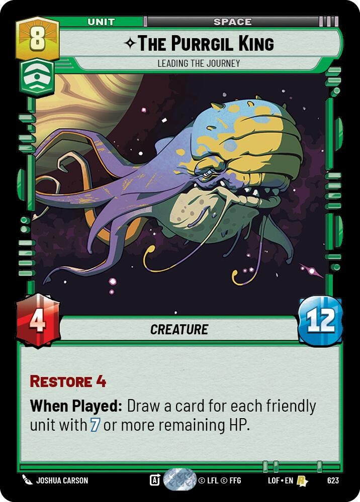 The Purrgil King - Leading The Journey (Foil) (623) (LOF)