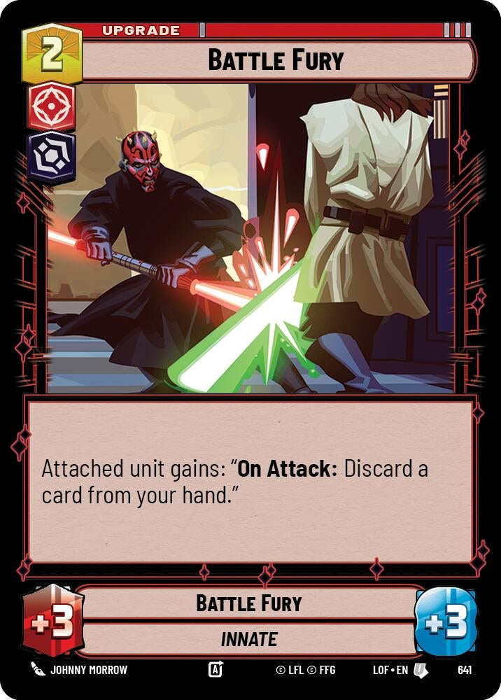 Battle Fury (Foil) (641) (LOF)