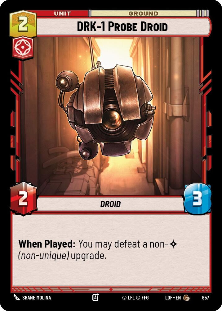 DRK-1 Probe Droid (Foil) (657) (LOF)