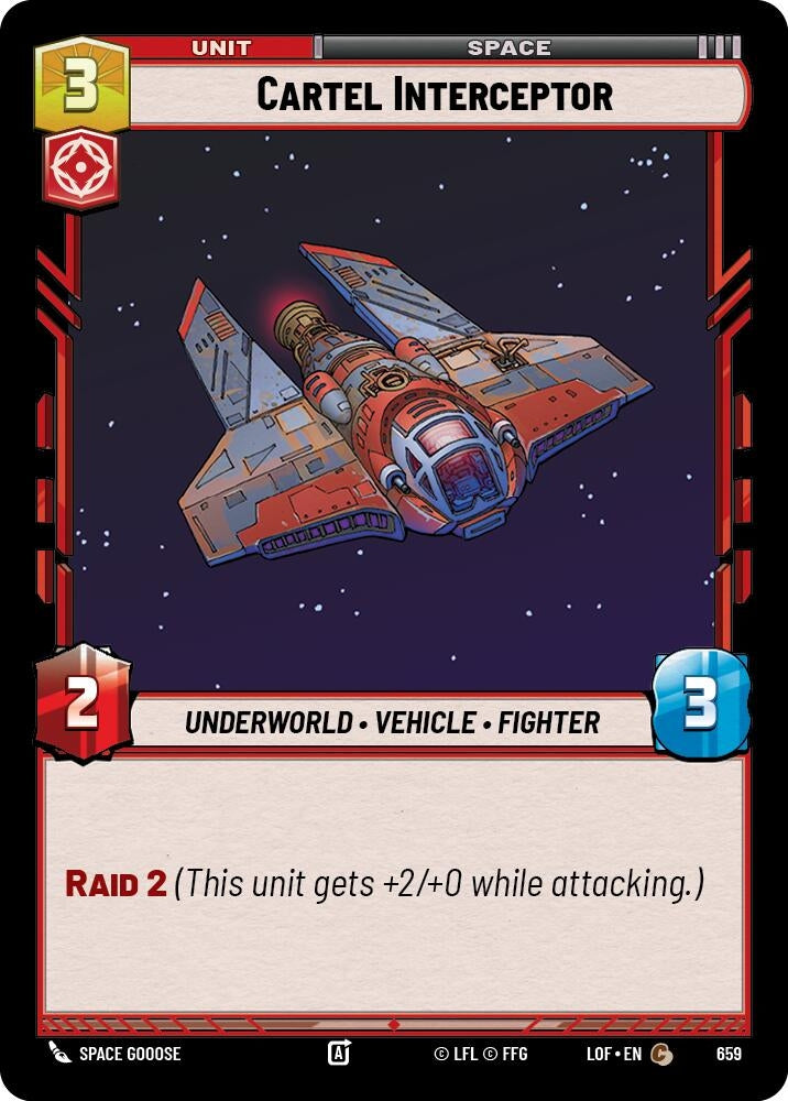 Cartel Interceptor (Foil) (659) (LOF)
