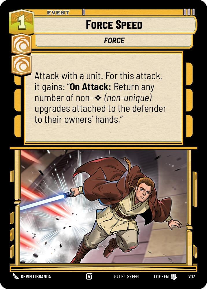 Force Speed (Foil) (707) (LOF)