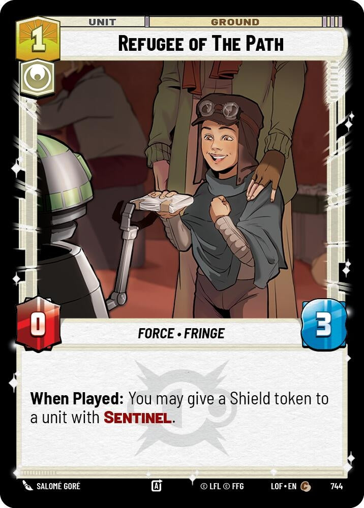 Refugee of The Path (Foil) (744) (LOF)