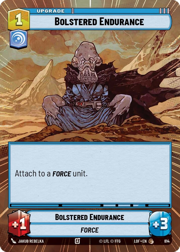 Bolstered Endurance (Hyperspace Foil) (814) (LOF)