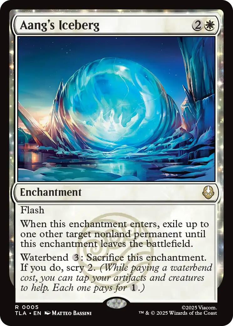 Image for Aang's Iceberg (5) (TLA) - Magic: The Gathering
