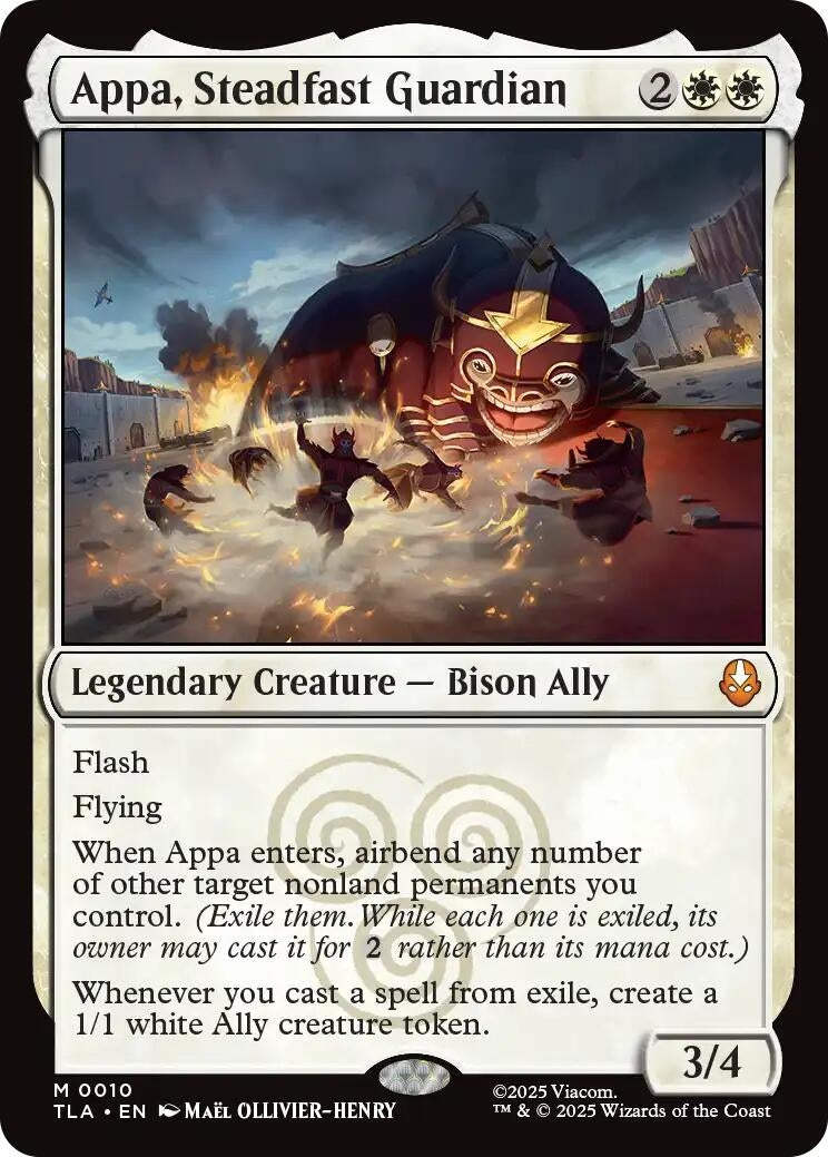Image for Appa, Steadfast Guardian (10) (TLA) - Magic: The Gathering