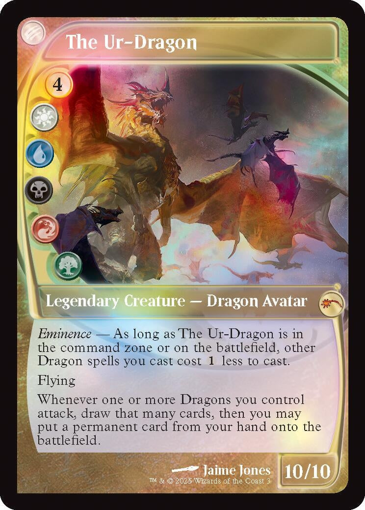 Image for The Ur-Dragon (Future Sight) (3) (MFP) - Magic: The Gathering