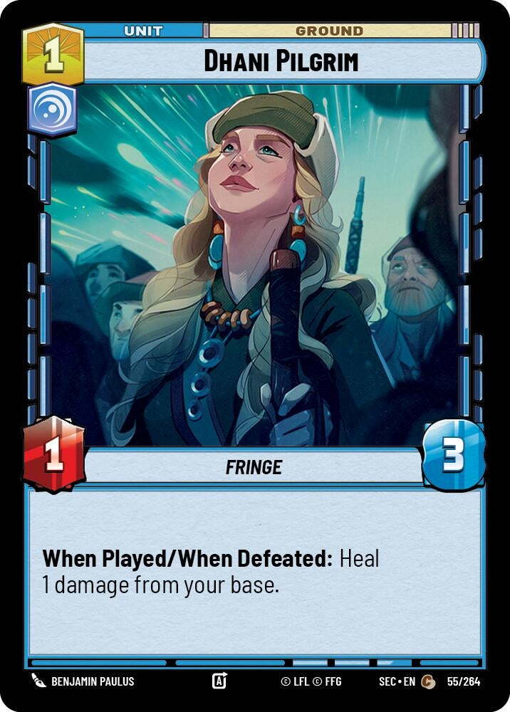 Image for Dhani Pilgrim (55/264) (SEC) - Star Wars: Unlimited