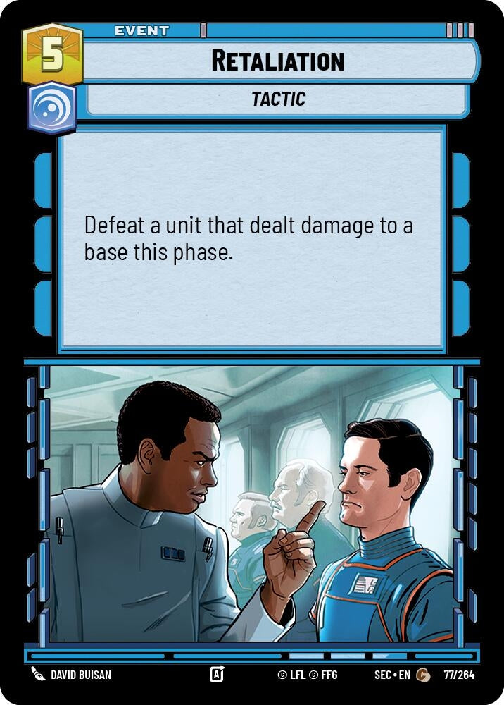 Image for Retaliation (77/264) (SEC) - Star Wars: Unlimited