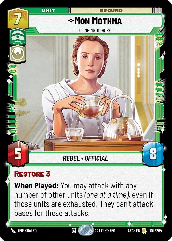 Mon Mothma - Clinging to Hope (103/264) (SEC)