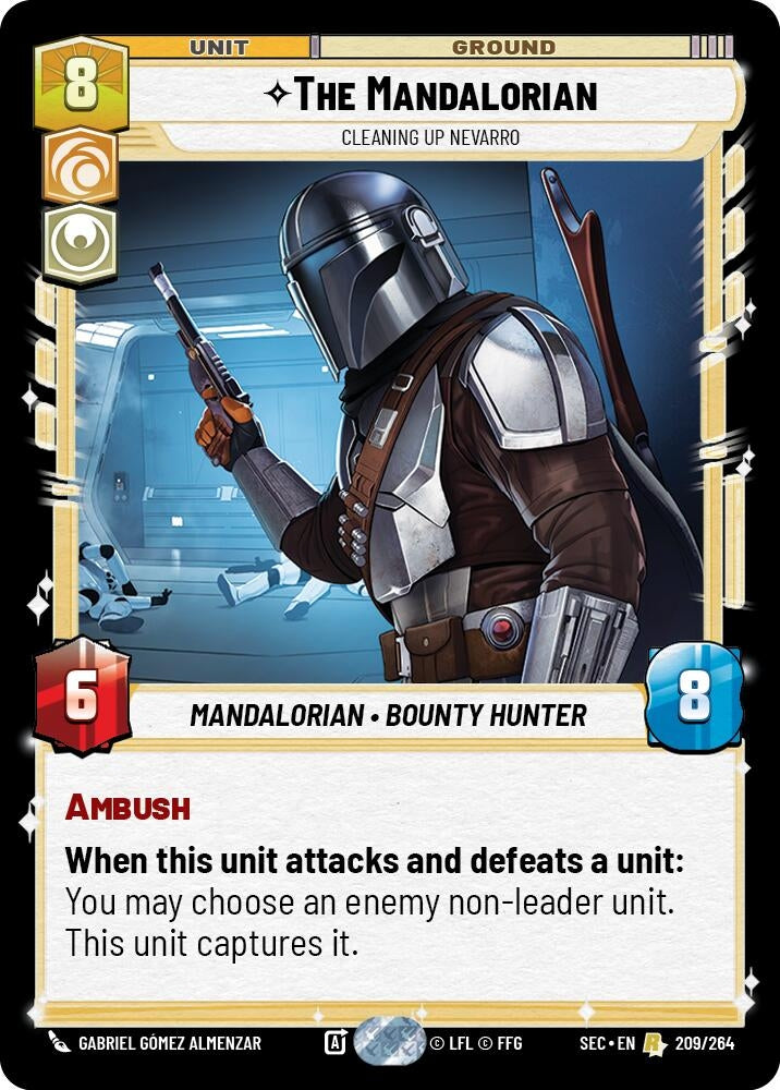 Image for The Mandalorian - Cleaning up Nevarro (209/264) (SEC) - Star Wars: Unlimited