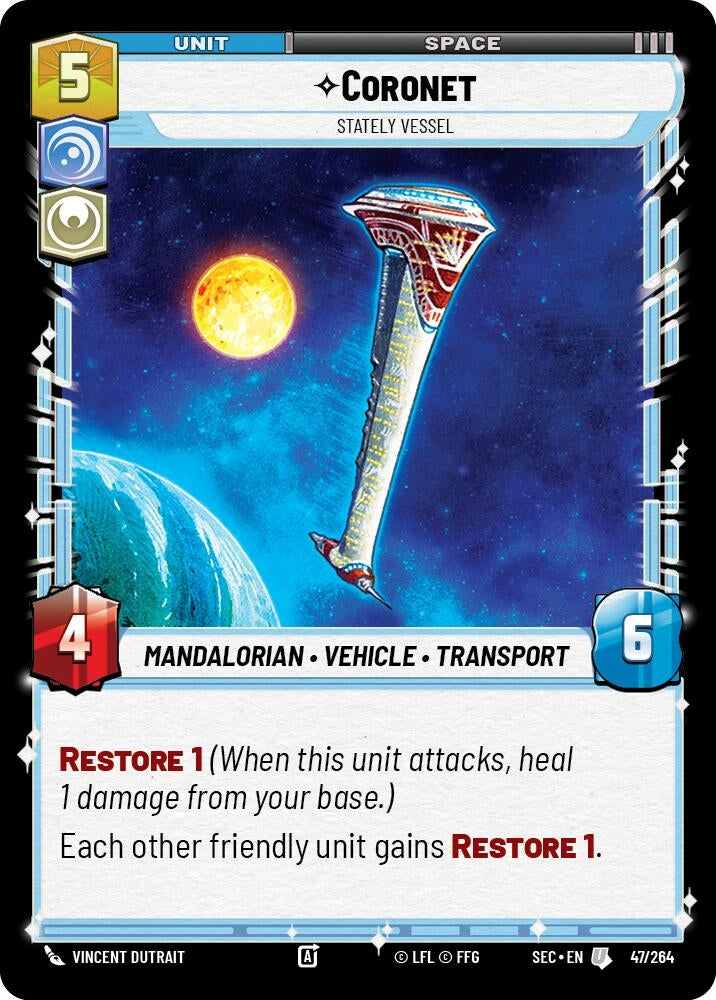 Coronet - Stately Vessel (47/264) (SEC)