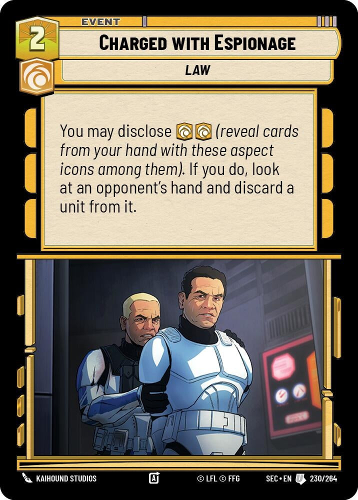 Charged with Espionage (230/264) (SEC)