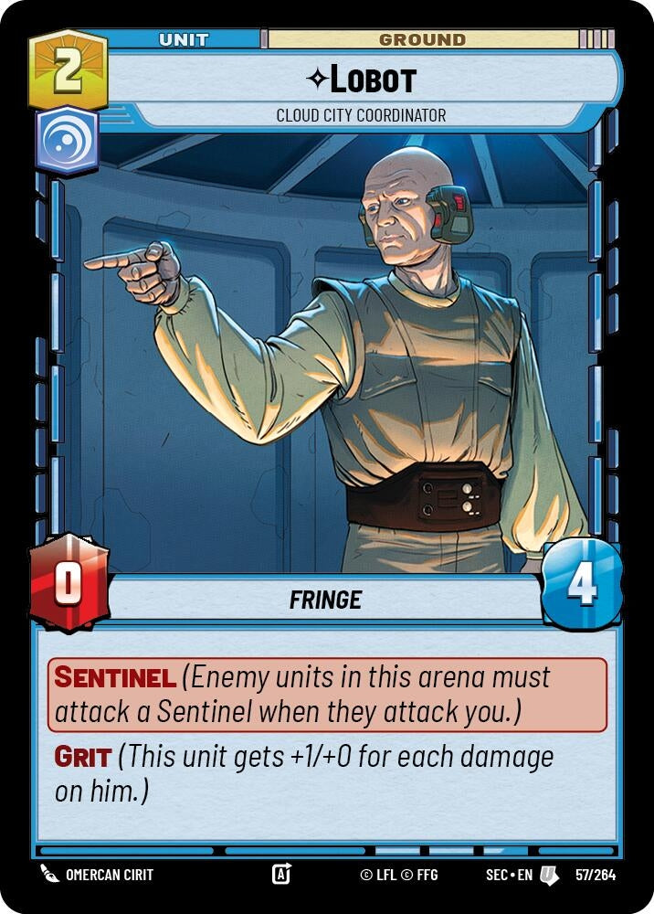Lobot - Cloud City Coordinator (57/264) (SEC)