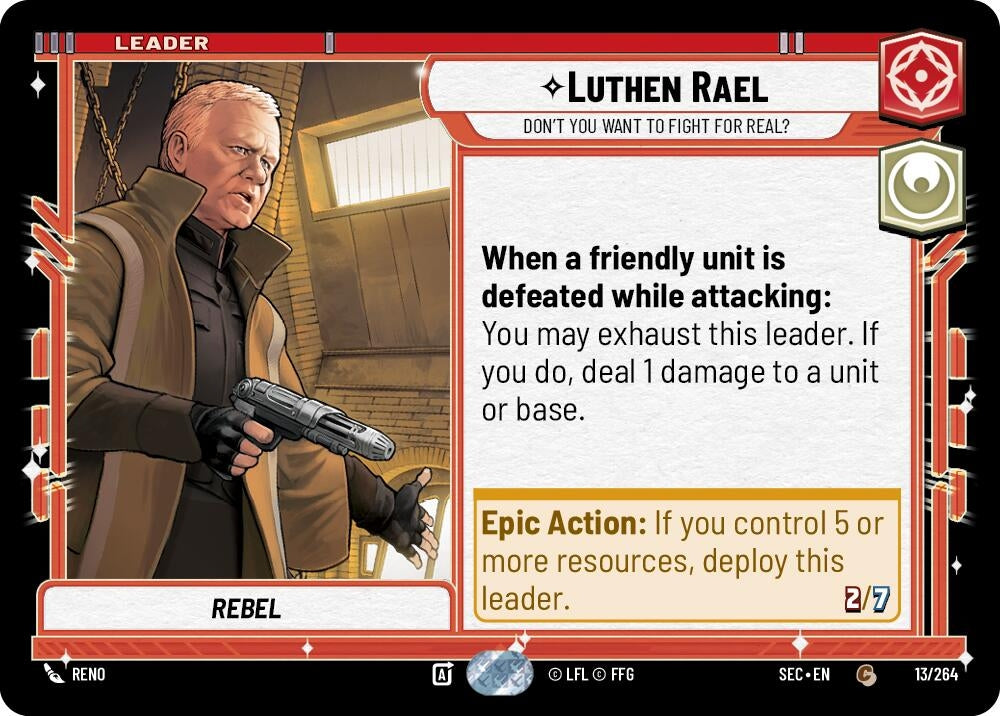 Luthen Rael - Don't You Want To Fight For Real? (13/264) (SEC)