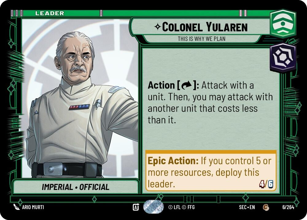 Colonel Yularen - This is Why We Plan (6/264) (SEC)