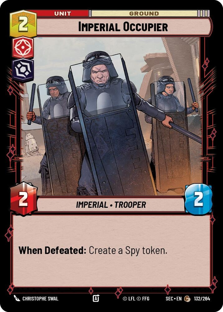 Image for Imperial Occupier (132/264) (SEC) - Star Wars: Unlimited