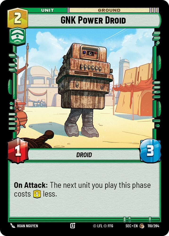 Image for GNK Power Droid (110/264) (SEC) - Star Wars: Unlimited