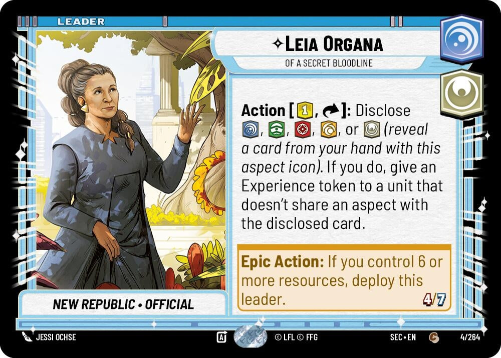 Leia Organa - Of A Secret Bloodline (4/264) (SEC)