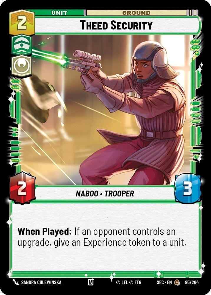 Image for Theed Security (95/264) (SEC) - Star Wars: Unlimited