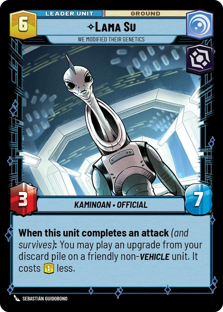 Image for Lama Su - We Modified Their Genetics (3/264) (SEC) - Star Wars: Unlimited