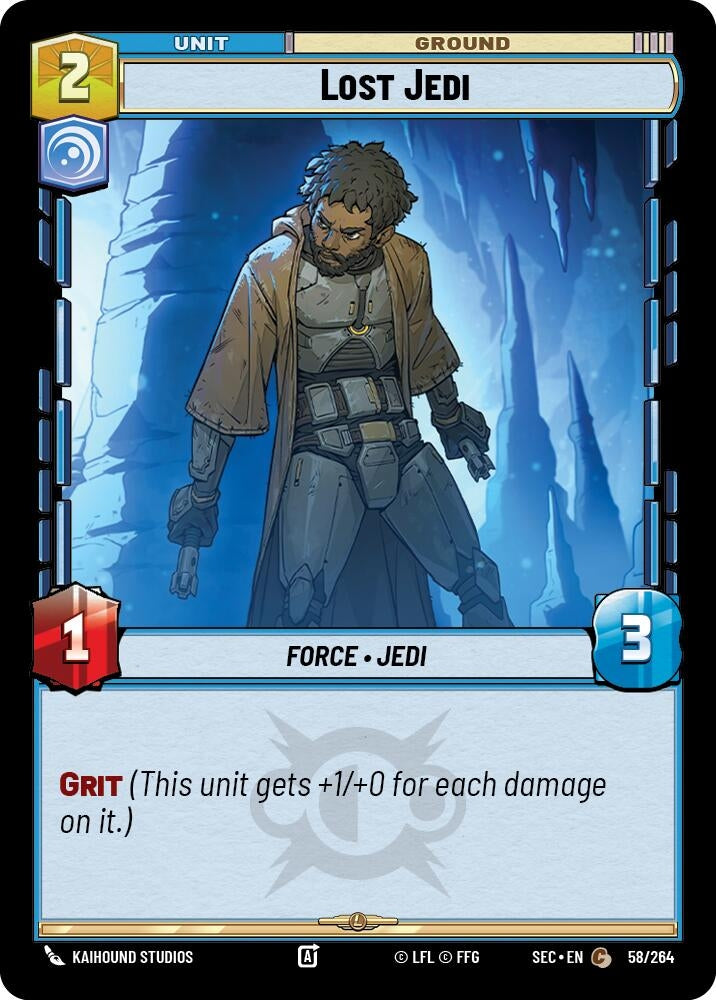 Image for Lost Jedi (58/264) (SEC) - Star Wars: Unlimited