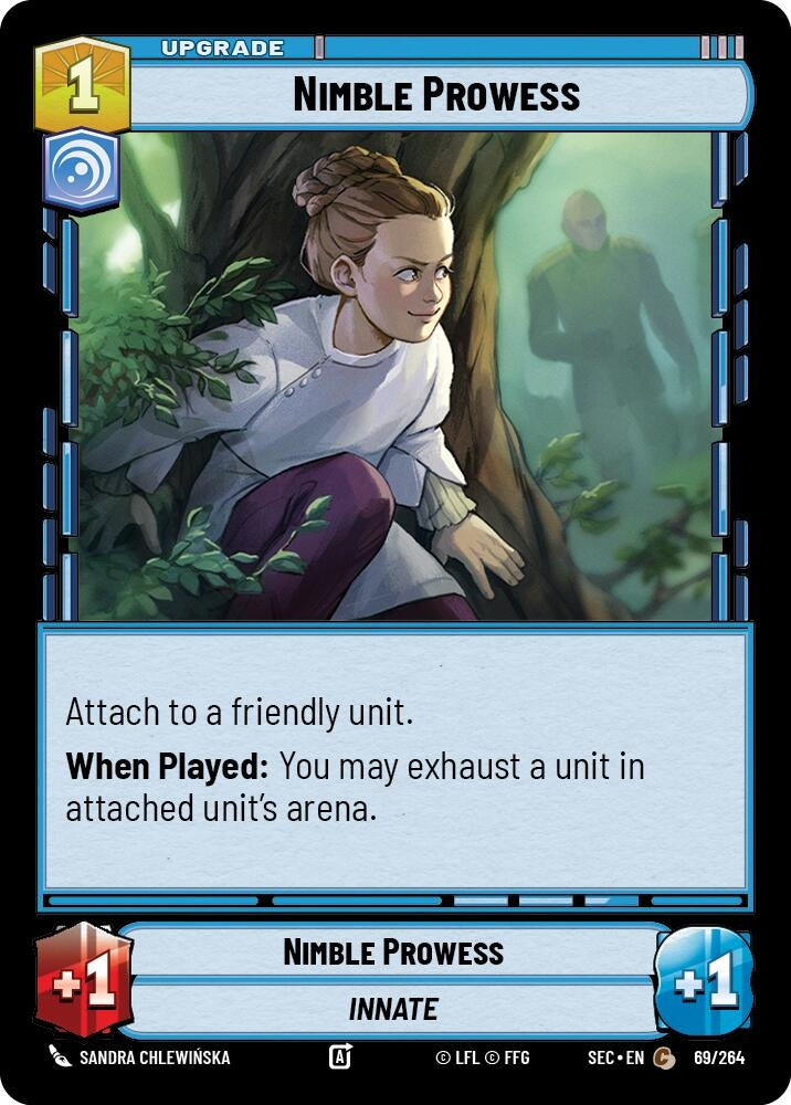 Image for Nimble Prowess (69/264) (SEC) - Star Wars: Unlimited