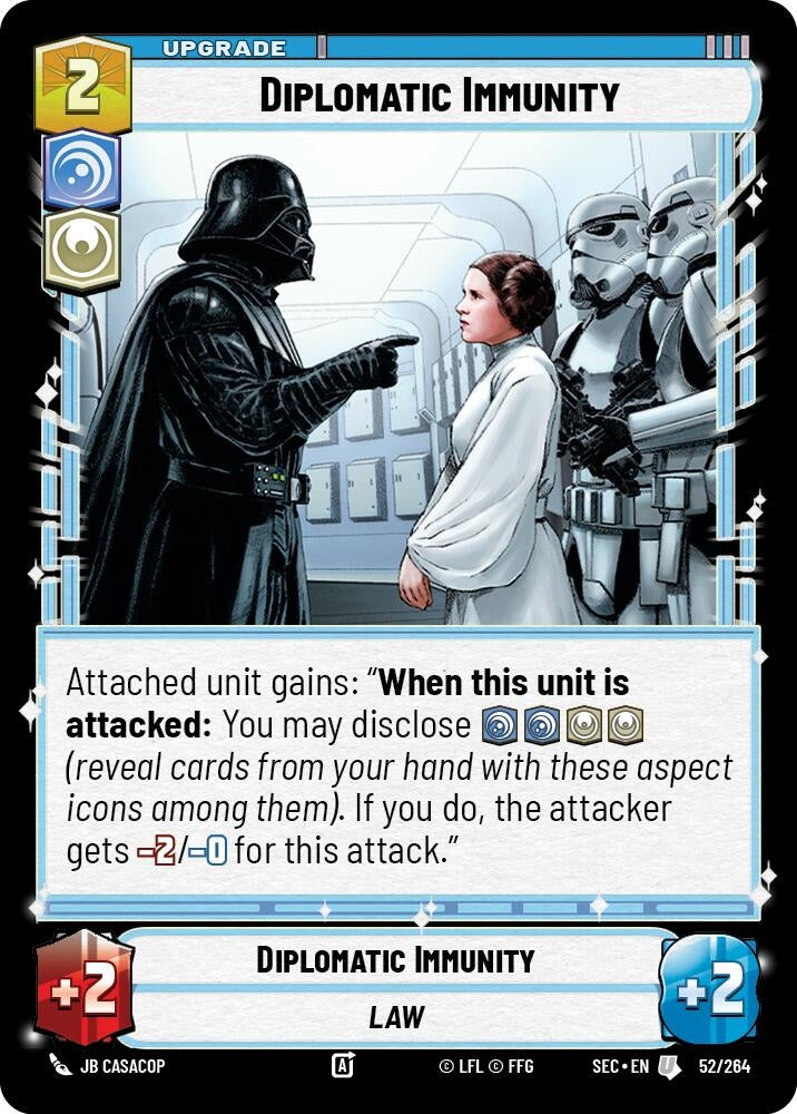 Diplomatic Immunity (52/264) (SEC)
