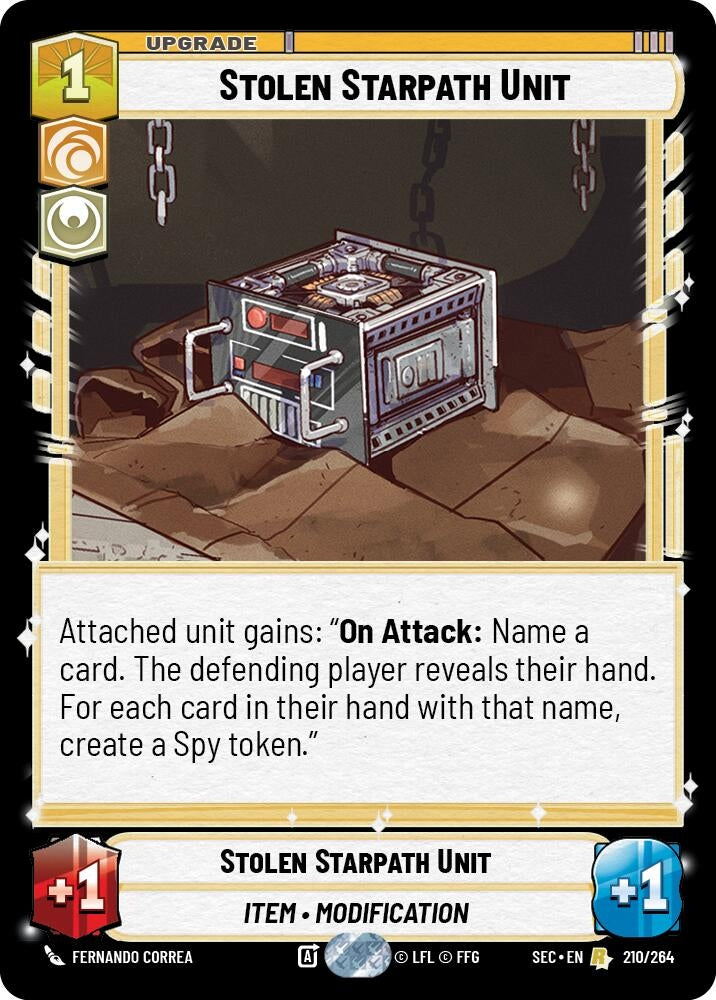 Stolen Starpath Unit (210/264) (SEC)