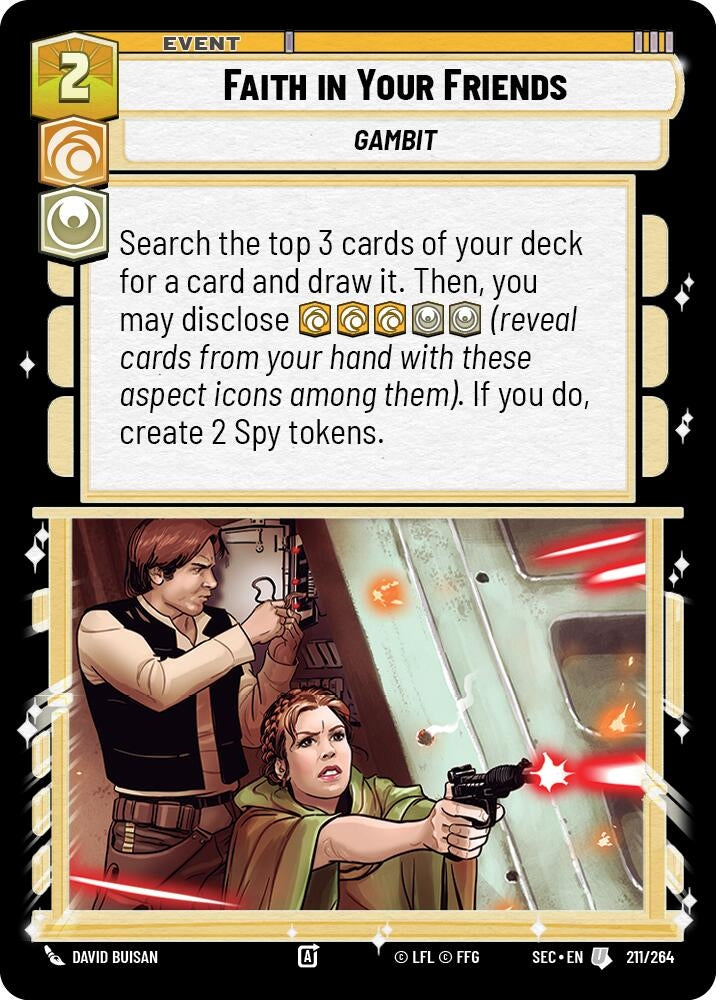 Faith in Your Friends (211/264) (SEC)