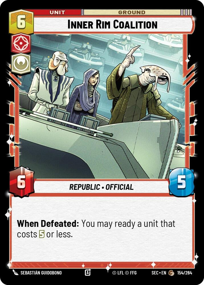 Image for Inner Rim Coalition (154/264) (SEC) - Star Wars: Unlimited