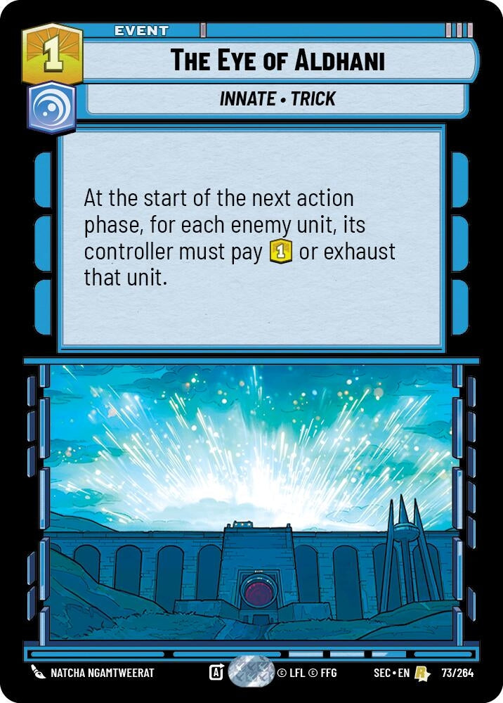 Image for The Eye of Aldhani (73/264) (SEC) - Star Wars: Unlimited