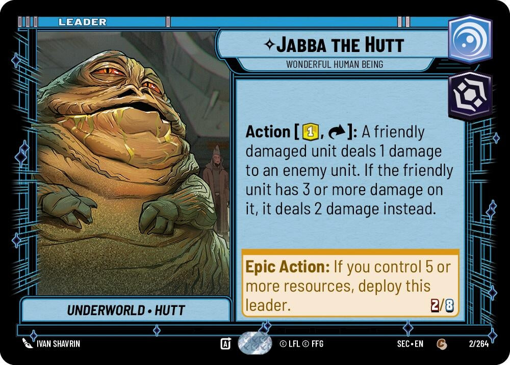 Jabba the Hutt - Wonderful Human Being (2/264) (SEC)