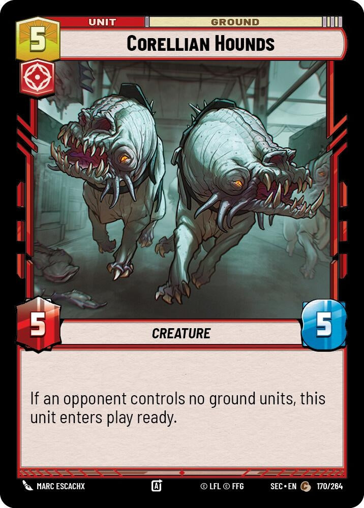 Image for Corellian Hounds (170/264) (SEC) - Star Wars: Unlimited